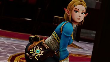 Zelda is ANOTHER Princess with a big butt (what a surprise) "don't let the sarcasm show"