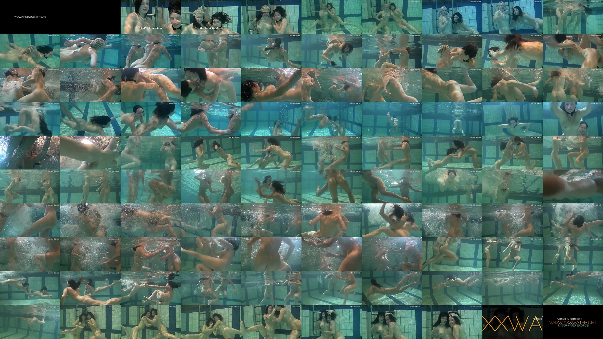 Bouncing tits lesbians Katka Barbara underwater 预览图