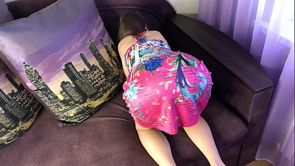 Download Video - Fucked Mom Who Was Stuck In The Couch - She Still Didn't Understand Who It Was - Russian Amateur Video Conversation