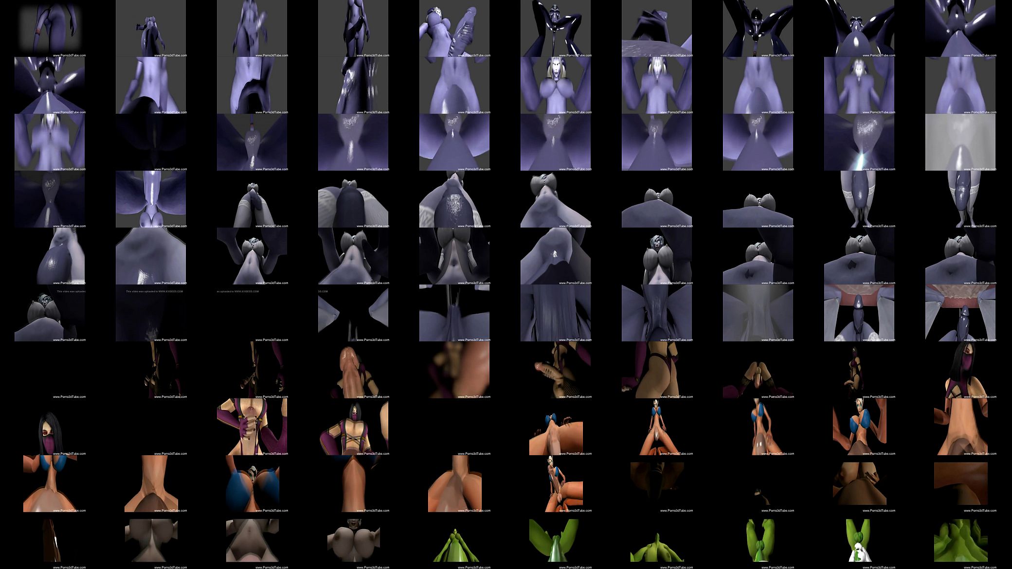 Futa 3D Reverse Blowjob Compilation 预览图