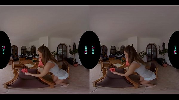 VRHUSH Petite blonde Tina Kay ass fucked in virtual reality