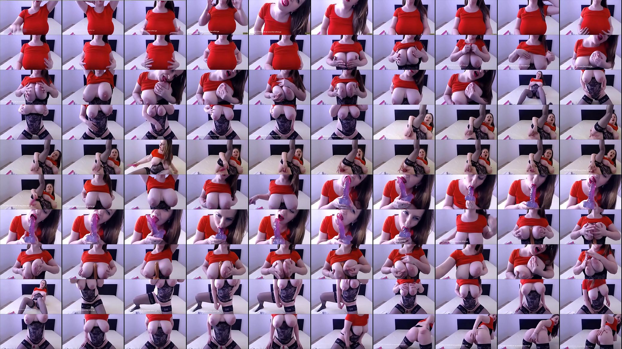 Camgirl masturbates self on camera 预览图
