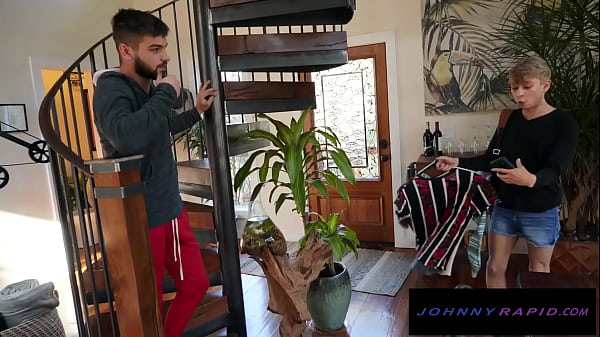 Download Video - JohnnyRapid - Blabbermouth Twink Shuts Up Once Johnny Sticks His Dick In His Mouth