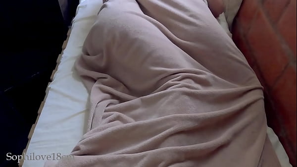 My stepsister's slut waits for her husband to leave to enter my bed and ask me to fuck her. homemade real video