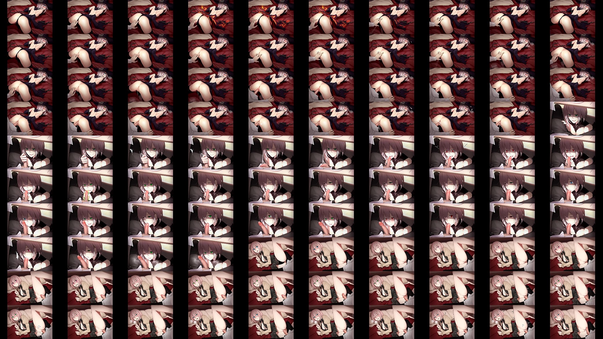 Fate/Empire of Dirt Sidonia Von Borcke (Witch) all sex scenes (no sound) 预览图