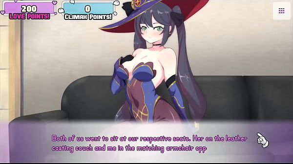 Waifu Hub S5 - Mona from Genshin Impact [ Parody Hentai game PornPlay ] Ep.1 the sexy astrologist is getting naked on the casting couch