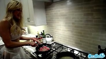 CamSoda - Brandi Love Lingerie Cooking Show
