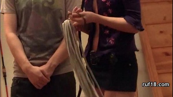 First Bondage Fuck with teen