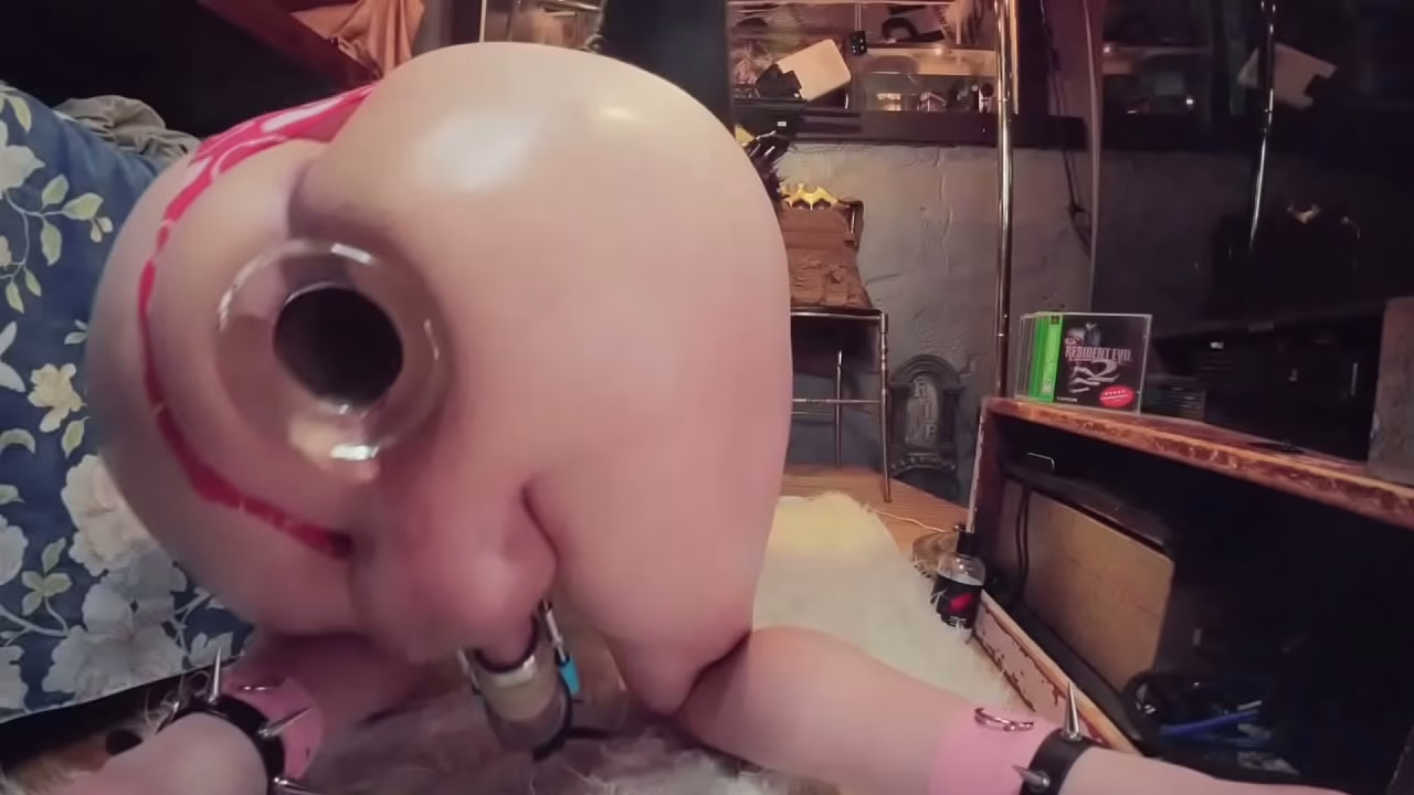 Anal Gape Xl Glass Butt Plug Butt Girl Tiffany Ciskiss