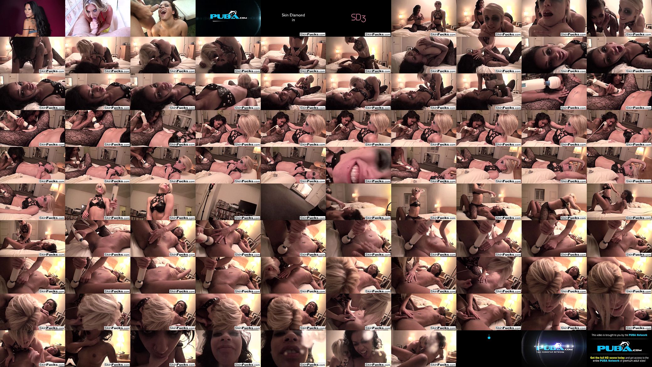 Hotel room fun with Ash Hollywood and Skin Diamond 预览图