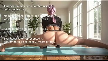 Fuck Yoga, Sex is Better. Somegirth interrupts her exercise routine. (Full video)