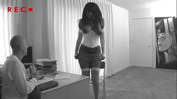 Black mom gets fucked by white cock for the first time
