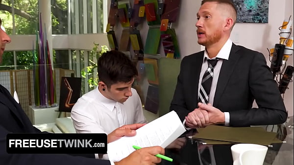 Download Video - Joel Someone and Brody Kayman Free Use Their Twink Intern&comma; Harrison Todd