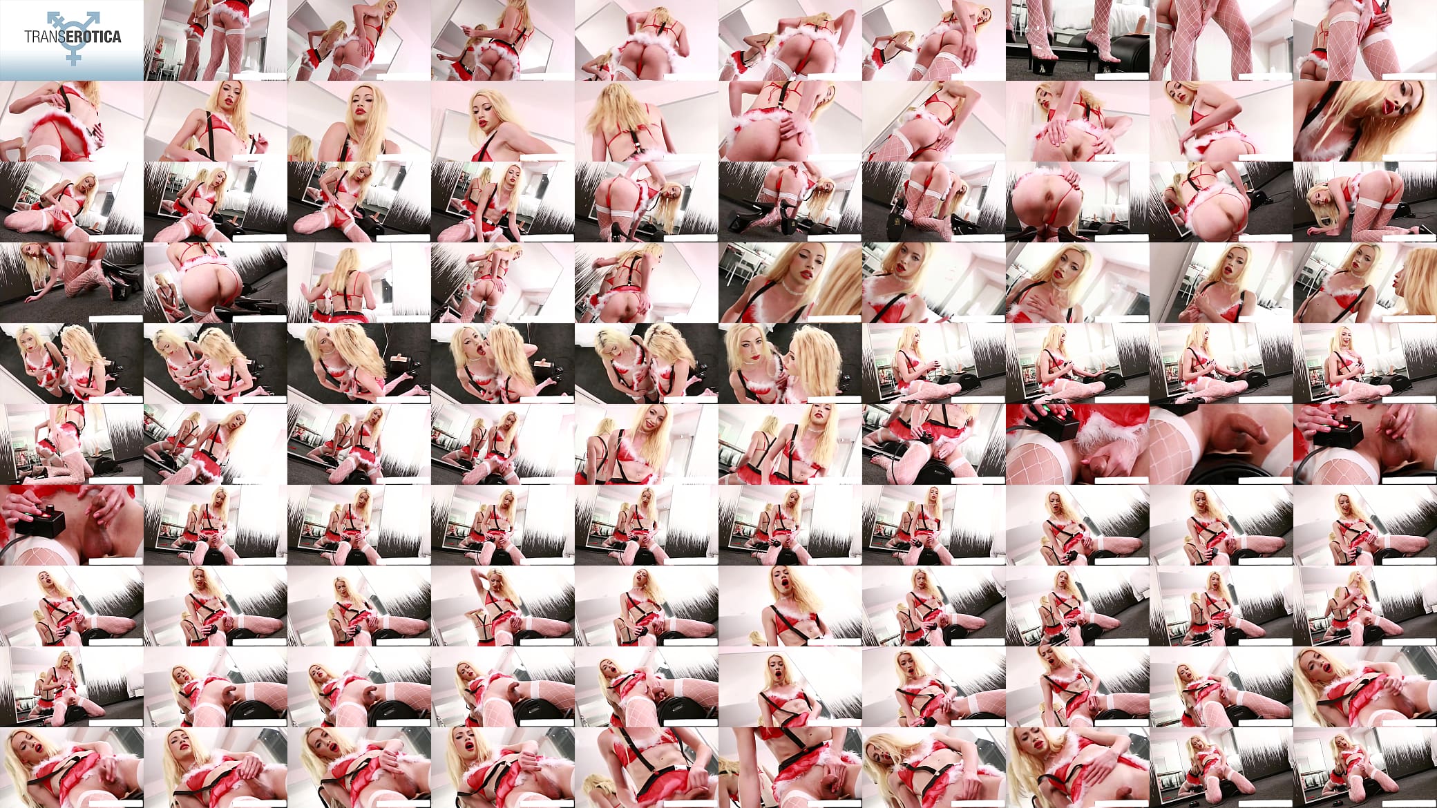 Big Dick Blonde Sasha De Sade Rides A Huge Dildo At Jerking Off! 预览图