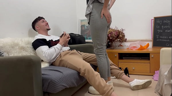 I catch my roommate masturbating again with my ...