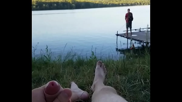 Download Video - Naked masturbating on public beach