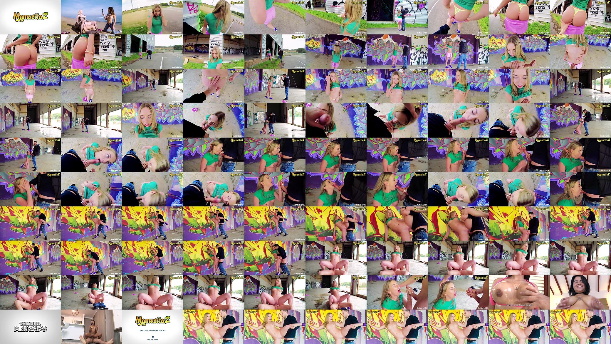 CHICAS LOCA - #Daniella Margot #Alberto Blanco - Russian Teen Babe Gets Fucked Near The Road By A Big Latino Cock 预览图