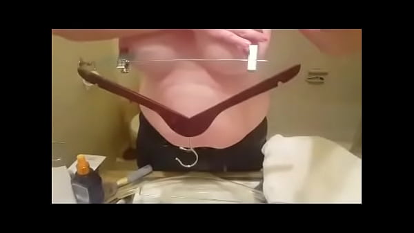 wooden hanger