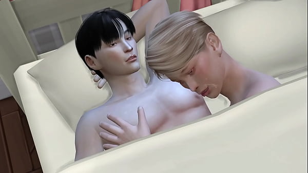 Hot Gay model group sex  part2