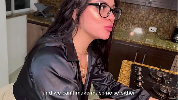 Busty Latina rides her stepson's best friend's huge BBC! Fuck my tight pussy on the sly!