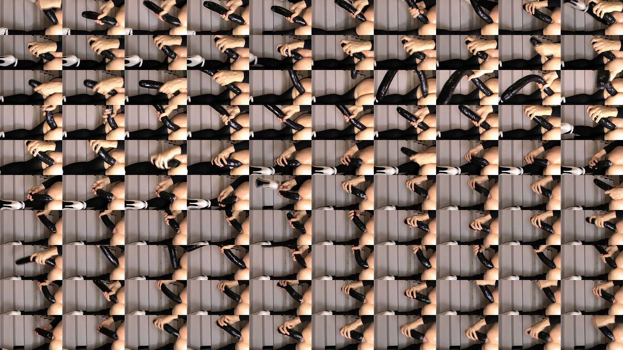 Grosso e lungo dildo anale doppio D 预览图