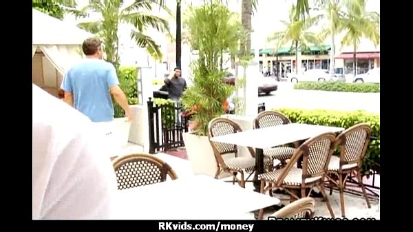 Desperate teen naked in public and fucks to pay rent 21