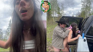 COMPLETE GIRLFRIEND EXPERIENCE: Petite Latina RoadSide Rough Fuck Aubry Babcock vol.46