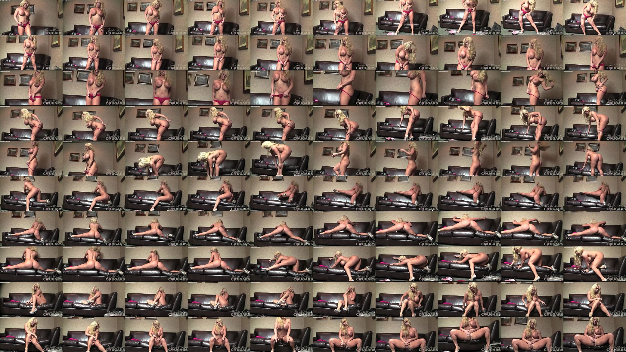 Female Bodybuilder Porn Star Alura Jenson Plays 预览图