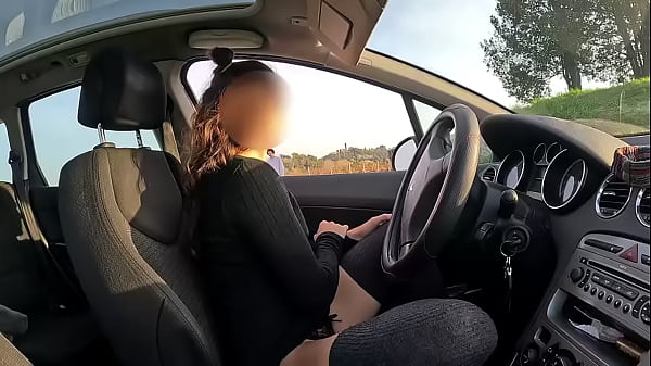 Convince a stranger to touch my wet pussy while taking a walk