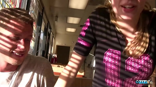 Download Video - A blonde exhibitionist with small tits loves fucking in public places