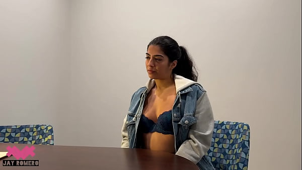 Shy College Slut Reads Script for Callback to fuck her way into movie industry