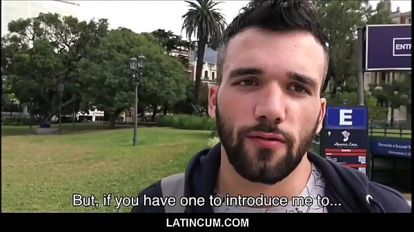Straight Amateur Latino Hunk Paid 10,000 Pesos To Get Fucked By Gay Film Maker POV