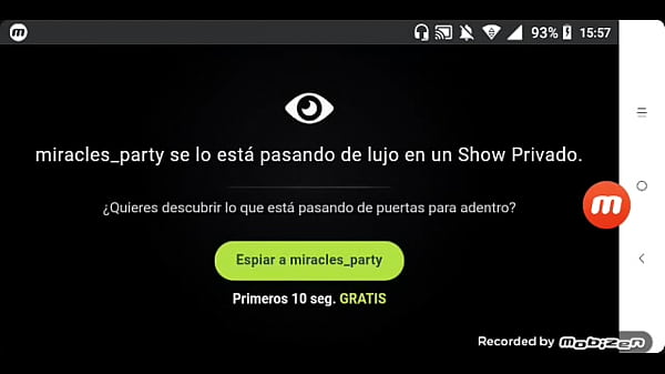 Garchando en vivo para un poco de gente