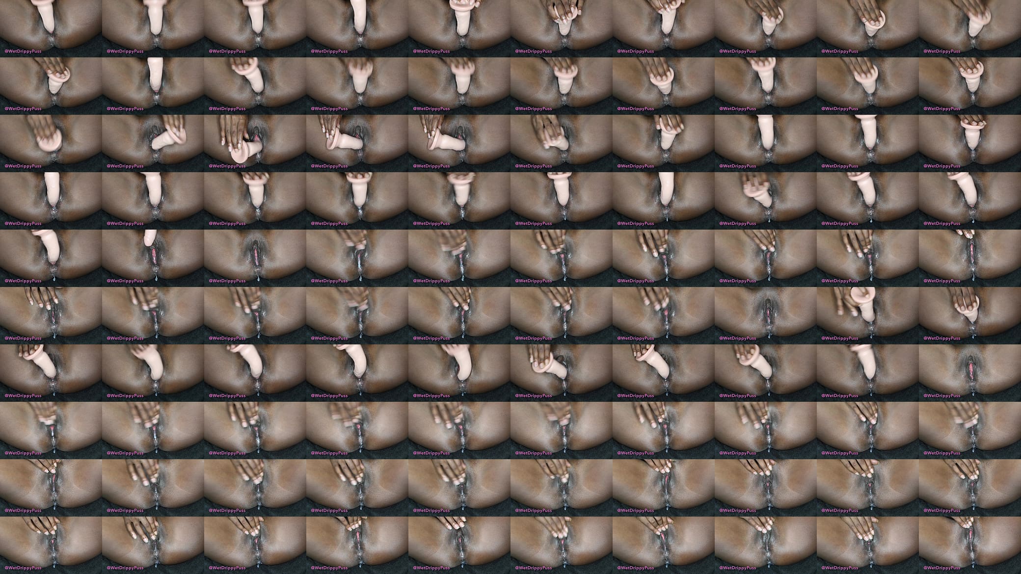 @WetDrippyPuss: Fucking the cum out my Wet Pussy 预览图