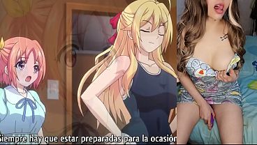 Lucky pervert gets laid by his female coworkers - hentai mankitsu happening 08
