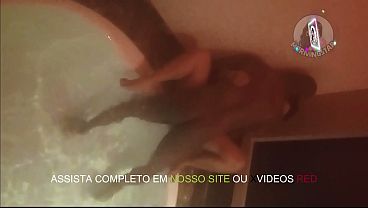 A black guy fucked me in the hot tub on my birthday (my surprise gift from my husband).