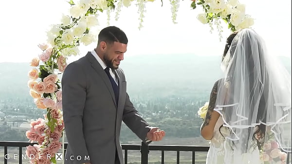 Stacked & Packed Latina Trans Babe Ass Fucked On Her Wedding Night - GenderX
