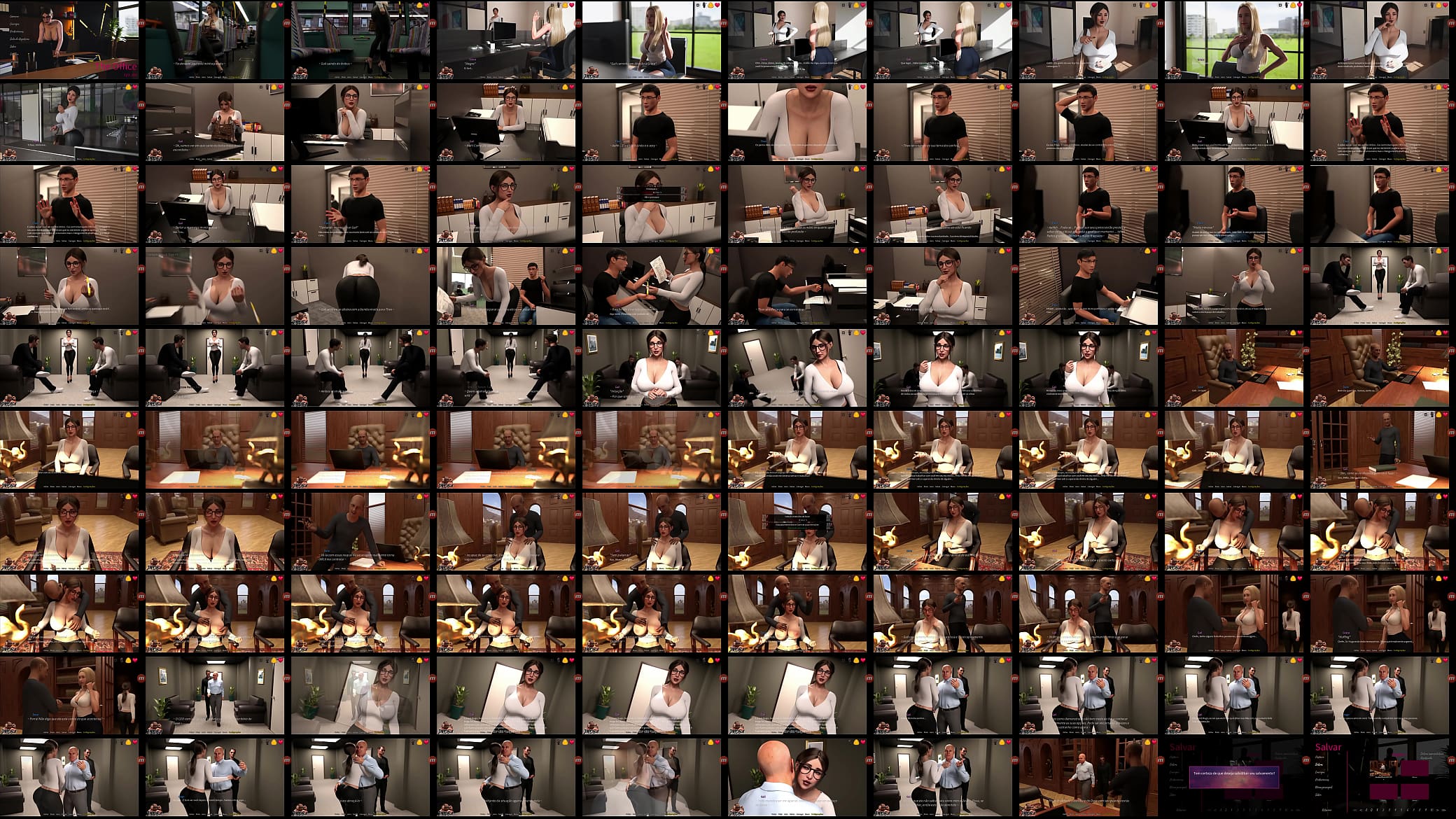 The office Pt5 Provocando o Estagi&aacute;rio 预览图