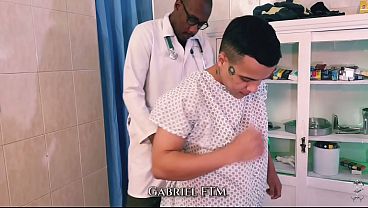 Nurse catches well-endowed doctor masturbating in his office and helps him relieve himself (Dr. Bob Willian's Duty Double Feature EP2 & EP1 Complete)