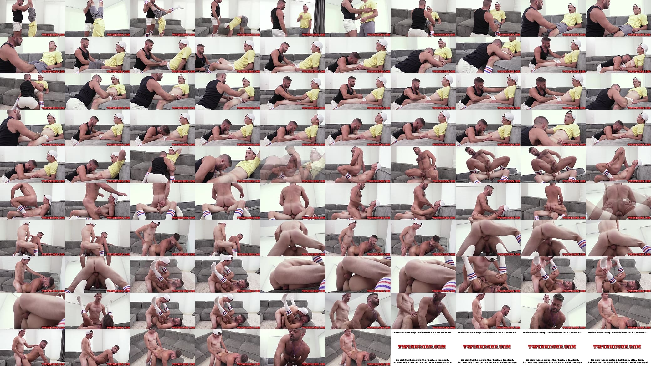 Logan Cross cock bang Max Romano hungry hairy wet ass. Both fave bonding is doing some exercise but Coach is hungry for some dick and small asshole, so he dove in to Logan ass 预览图