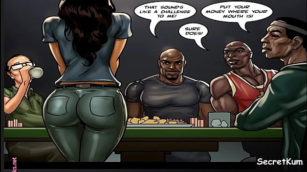 wife play strip poker