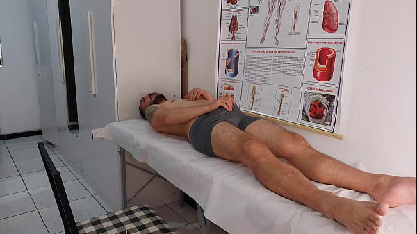 Nurse observes patient's unexpected erection during treatment