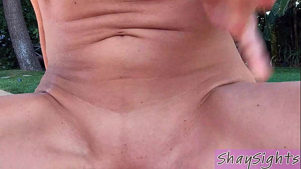 Download Video - Horny MILF Cougar Shay Sights Gets Pussy Fucked in Bikini by the Pool