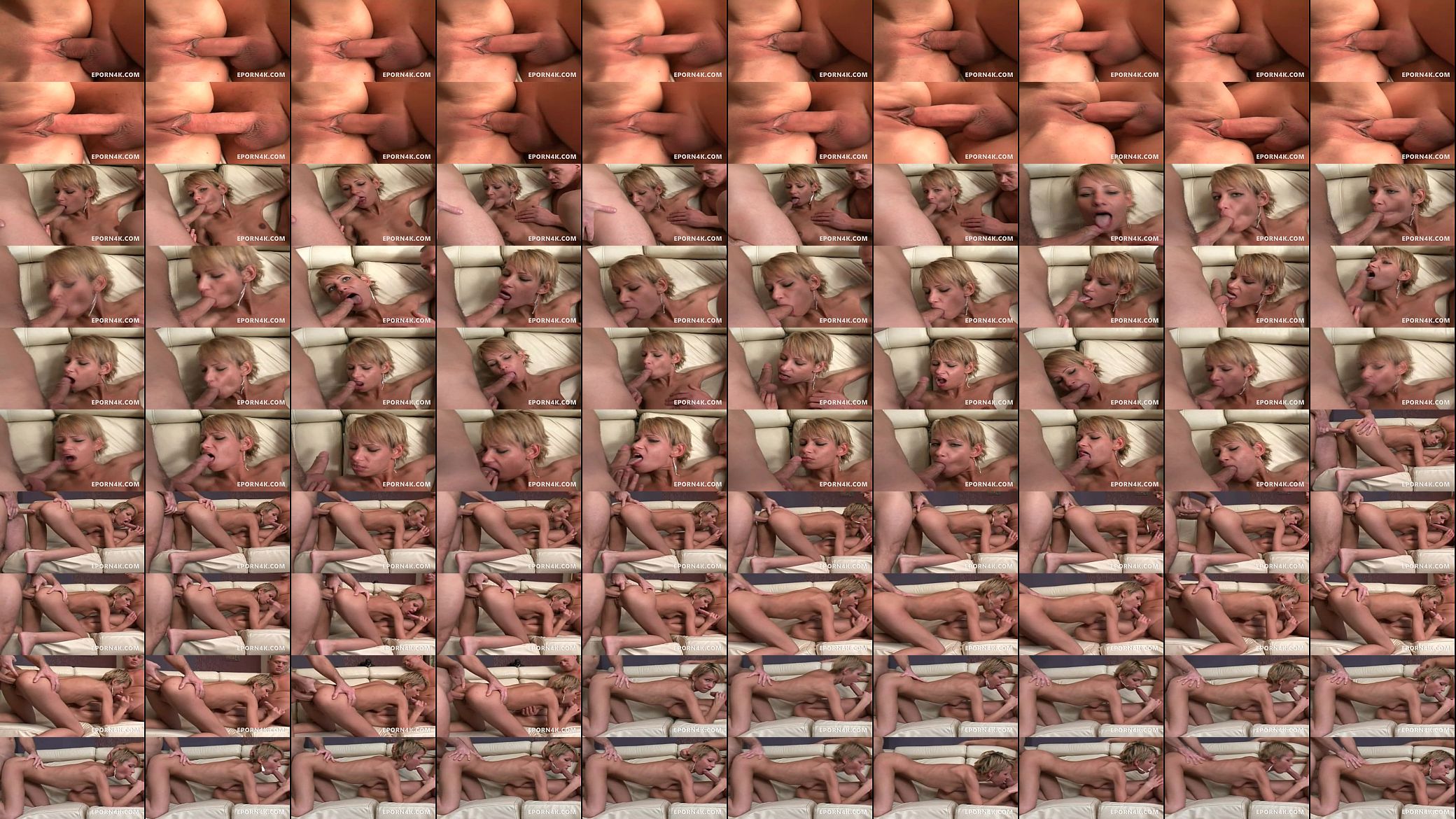 Skinny blonde loves fucking with 2 hard cocks 预览图