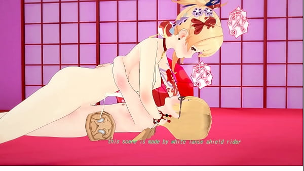 KOIKATSU 3d when the traveller pulls for yoimiya