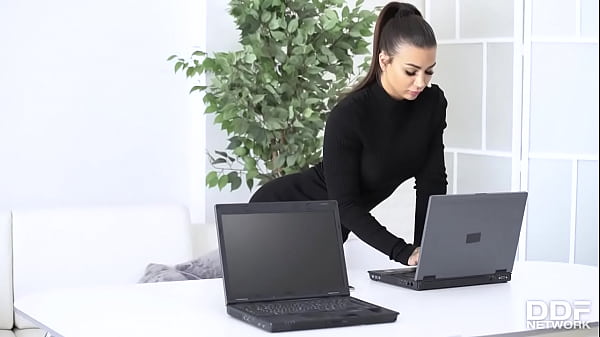 3some Office Intercourse for Sexy Spanish Busty Susa Gala GP1879