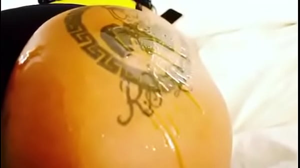 Brooklyn Gets Her Ass Oiled