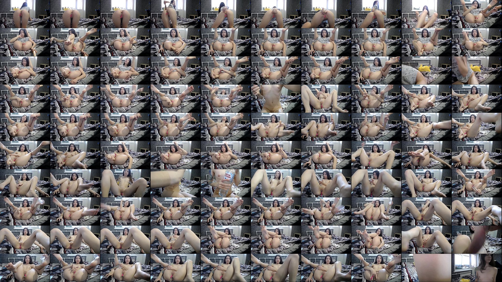 Sexy b0rsch Vibrator in Pussy, Dick in Ass 2 预览图