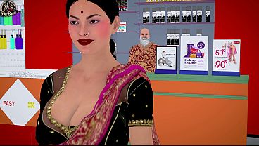 "Indian Desi Gold Digger Bhabhi’s Tight Pussy Gets Old Man’s Rich Penis Hindi Urdu