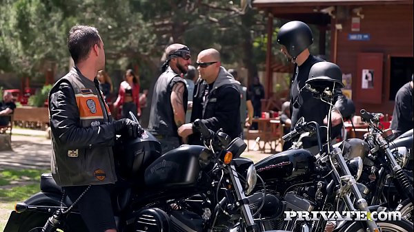 Biker Anna Polina ready for a hardcore anal and...